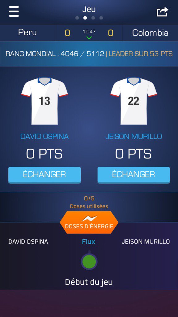 AngeloMarrella's tweet photo. Je viens de sélectionner David Ospina et Jeison Murillo sur @UltimateFanLive pour #Peru vs https://t.co/q3tVMst2zj https://t.co/jwDmxkYVYU
