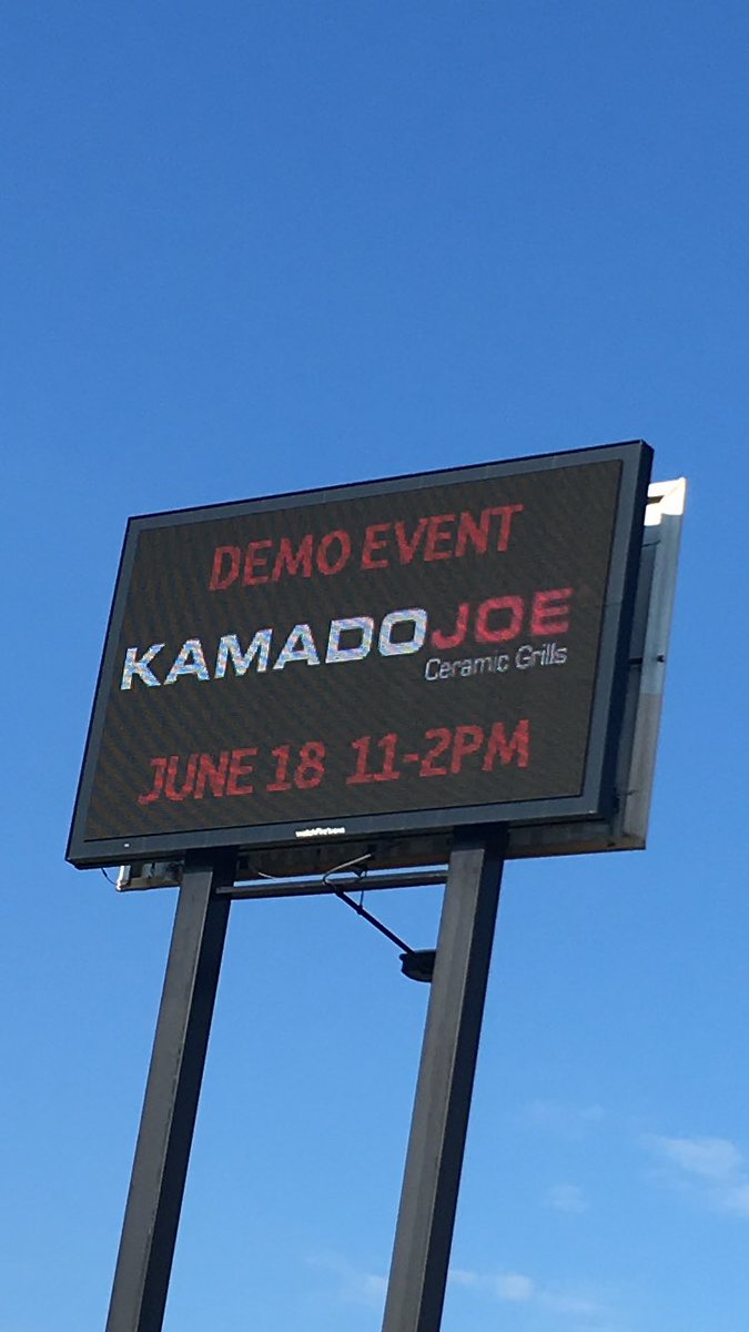 Eric Beatty (@kamadojoerep) on Twitter photo Demo Day 11-2pm Tomorrow <a href="/MaceSportsInc/">Mace Sports Inc</a> Is going to be awesome! Come by and try Smoked doughnuts #kamadojoe Demo Day 11-2pm Tomorrow <a href="/MaceSportsInc/">Mace Sports Inc</a> Is going to be awesome! Come by and try Smoked doughnuts #kamadojoe