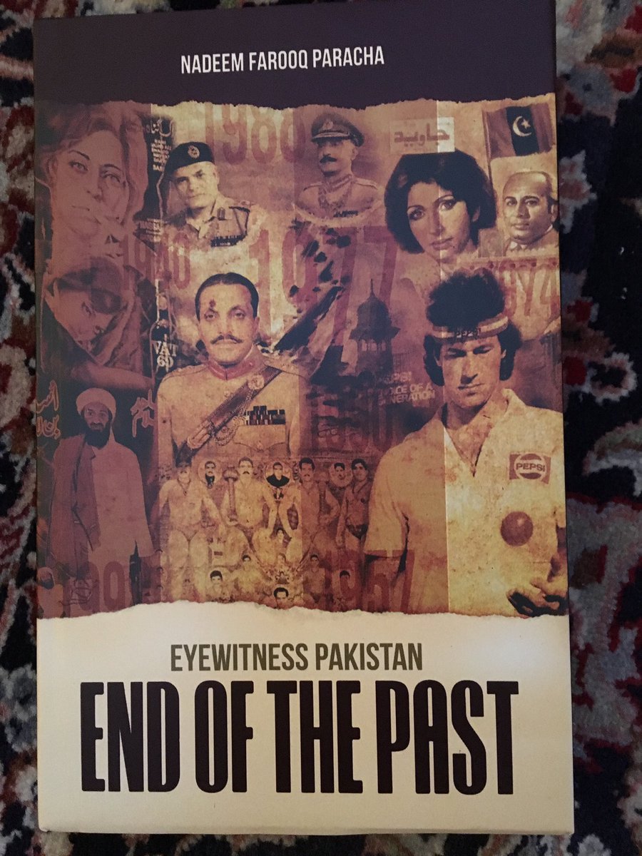 Can't wait to read <a href="/NadeemfParacha/">Nadeem Farooq Paracha</a>'s new book Eyewitness #Pakistan: End of the Past.