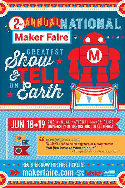 wifiwizardsmd's tweet photo. maker faire tomorrow!! https://t.co/DxnSsQ5o9e