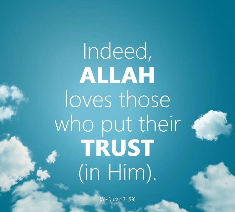 Alad_karofi's tweet photo. "indeed, Allah Loves Those Who Put Their Trust (in Him)" Quran 3:159 https://t.co/9v4AD7E8lJ