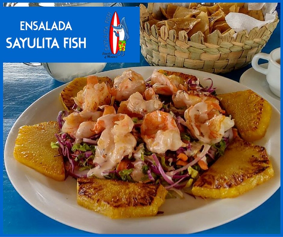 sayulitafish's tweet photo. #DeNiñoYoPensaba que comeria de todo y no engordaria!!! En #SayulitaFish tambien tenemos ensaladas @BazarBarato https://t.co/fZ9VTx0ZAf