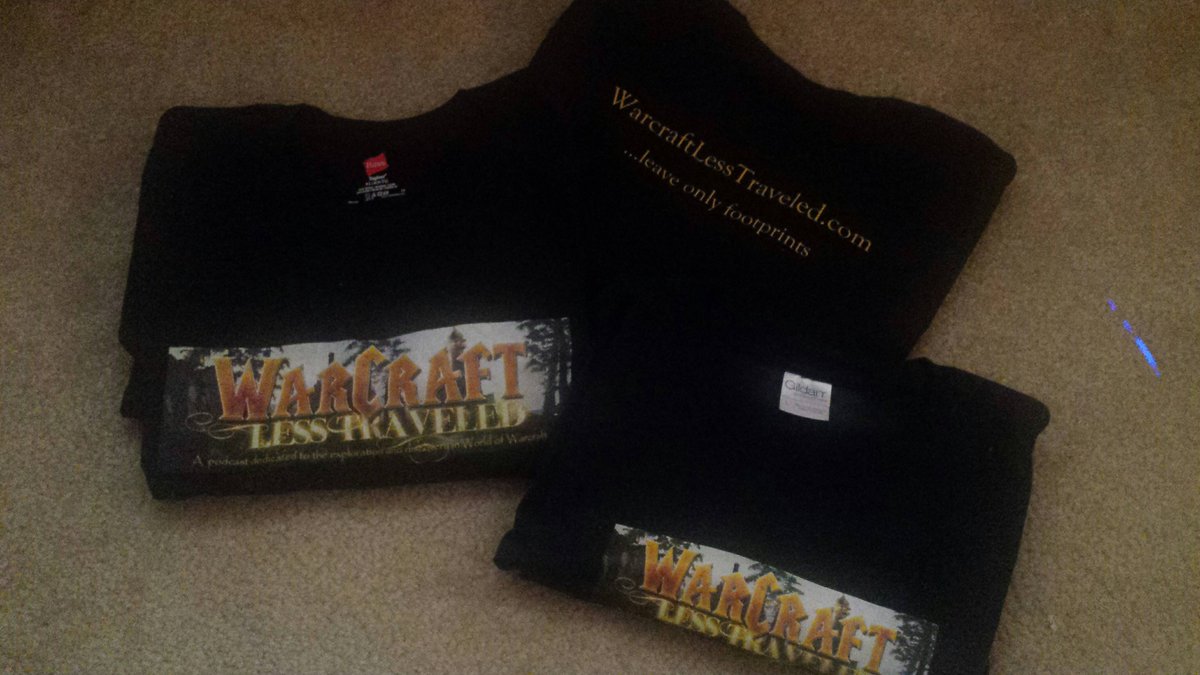 Ah, memories :-)
RT <a href="/SkolnickWho/">Skolnick ⚖️✪</a> Found several Warcraft Less Traveled tshirts that returned with me from Blizzcon.