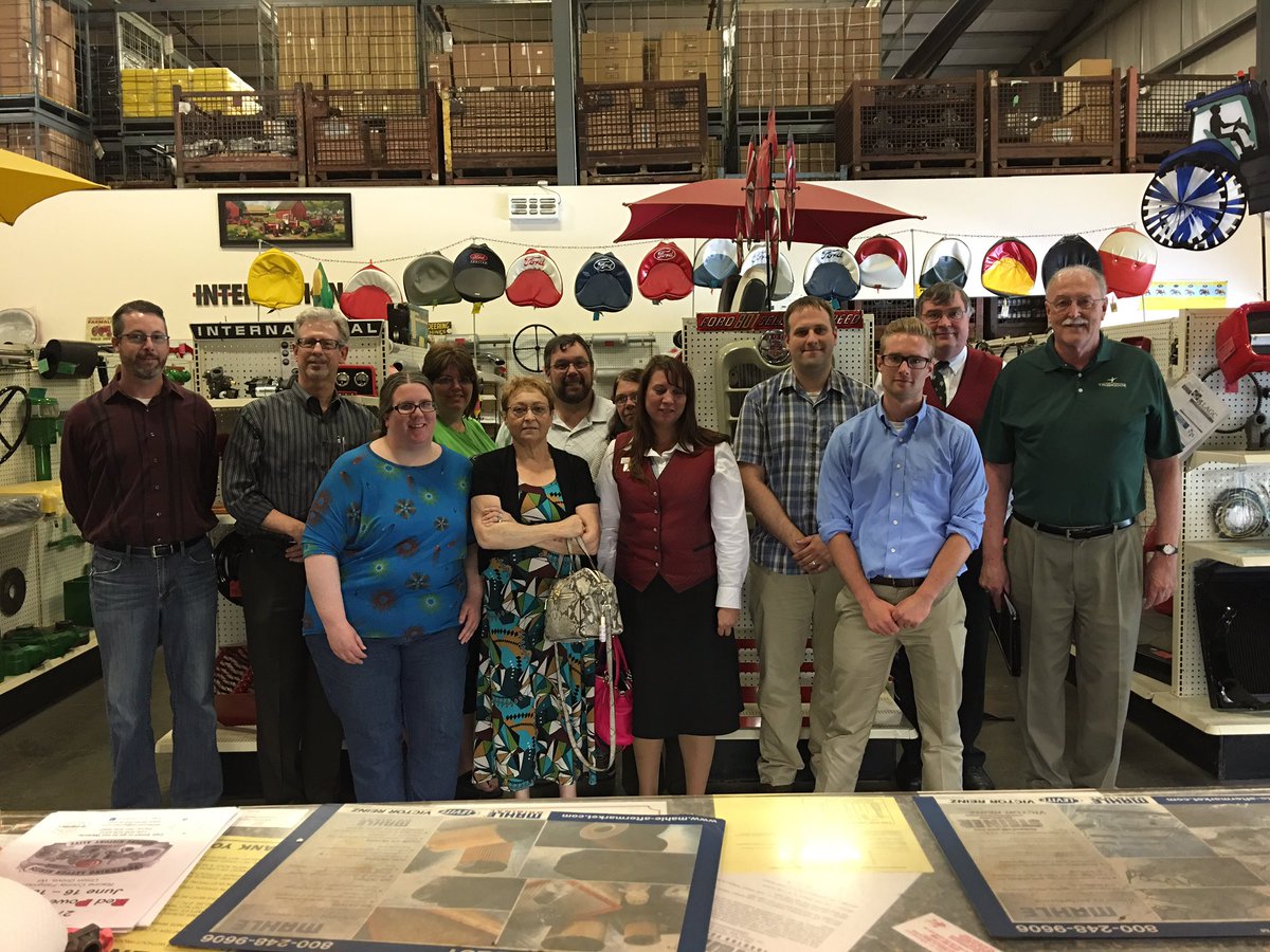 DGPUG's tweet photo. @JonReifler @bsiedi Thank You for joining us today! The group at Steiner Tractor had a great time! https://t.co/4KEHAZIDBY
