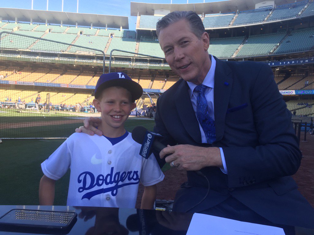 Tracy Woodson on X: My son TJ with former teammate Orel Hershiser