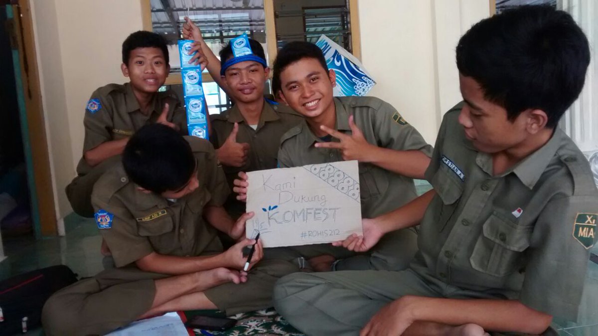ISC_KP's tweet photo. Terima kasih atas dukungannya dari Rohis Miftahul Futuh SMA N 1 Wates https://t.co/dMN6bIiN6C