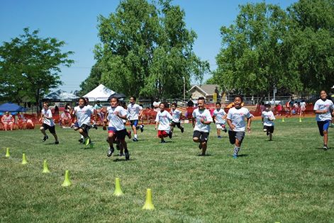 It all starts here...the PASSION years! NFL Play60 keeping the passion ALIVE! #AllPolySports1 #MWE