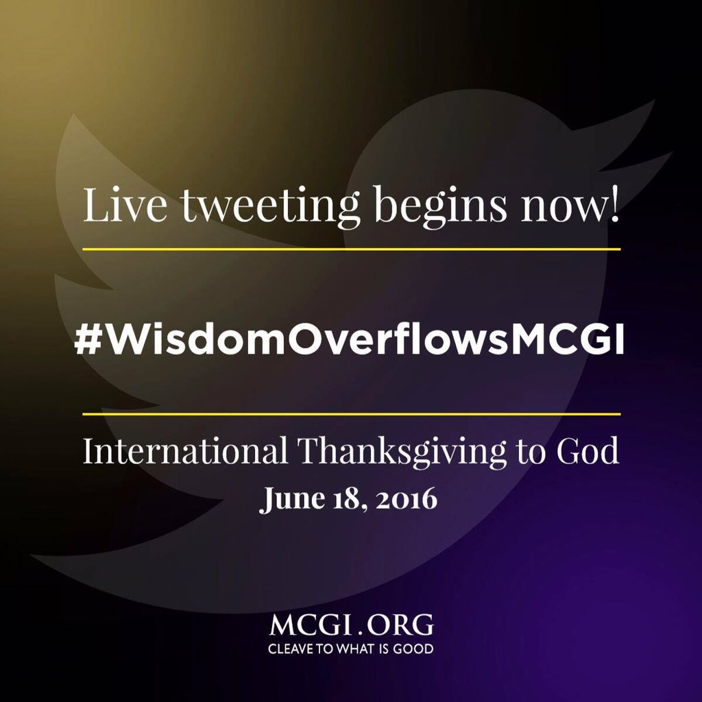 Happy PNK #WisdomOverflowsMCGI