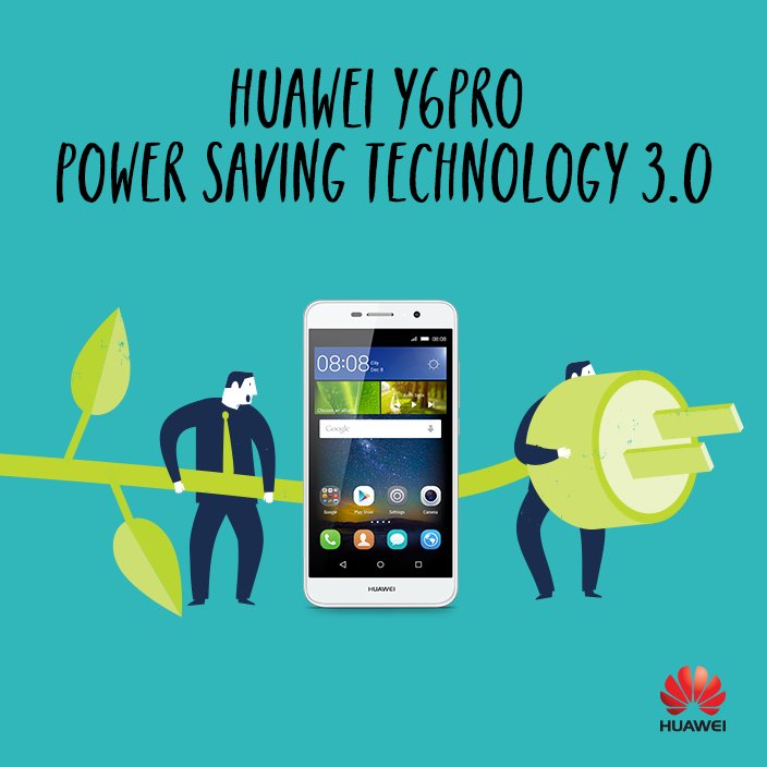 HuaweiBangla's tweet photo. Advance power saving technology 3.0 of the Y6Pro extends it's already amazingly long battery life even further. https://t.co/46bL2jyeLu