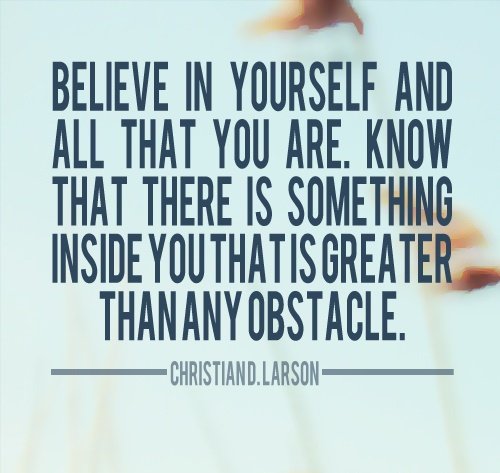 barcode_label's tweet photo. #Believeinyourself and all that you are. know that there is something inside...
#positivethinking  #inspiration https://t.co/pJDeEj5lWQ