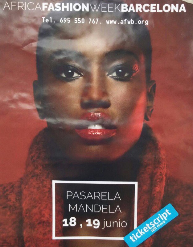 Pasarela #AfricaFashionWeekBarcelona, 18 y 19 Junio en <a href="/ElBornCCM/">El Born CCM</a> ow.ly/Kjx3301k6yr, 100% diseño afro <a href="/AFWBcn/">AFWB</a>