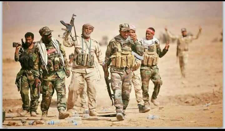 #بالعزم ... 
#يزفون لنا بشرى النصر ..
#دخلنا_محررين_لا_معتدين
#الفلوجة_تتحرر
#بحشدنا_يعلو_العراق