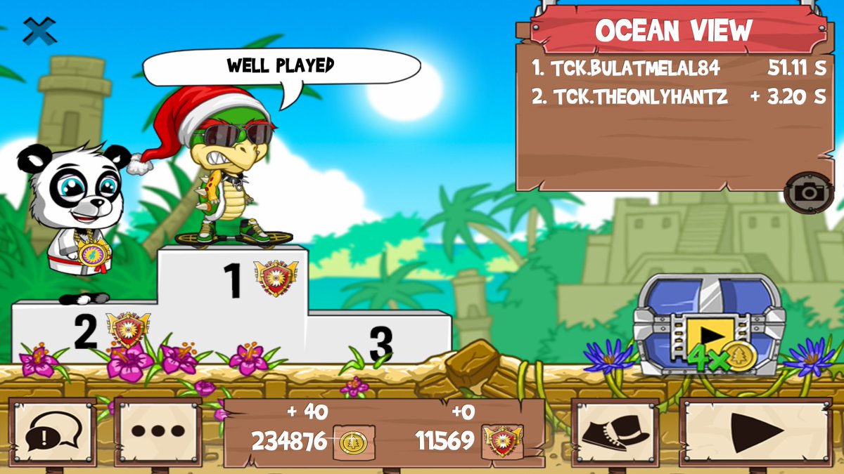 bulat_zuhri's tweet photo. Want to catch an L? #funrun2 #TheOnlyHantz https://t.co/G21k12jNg8