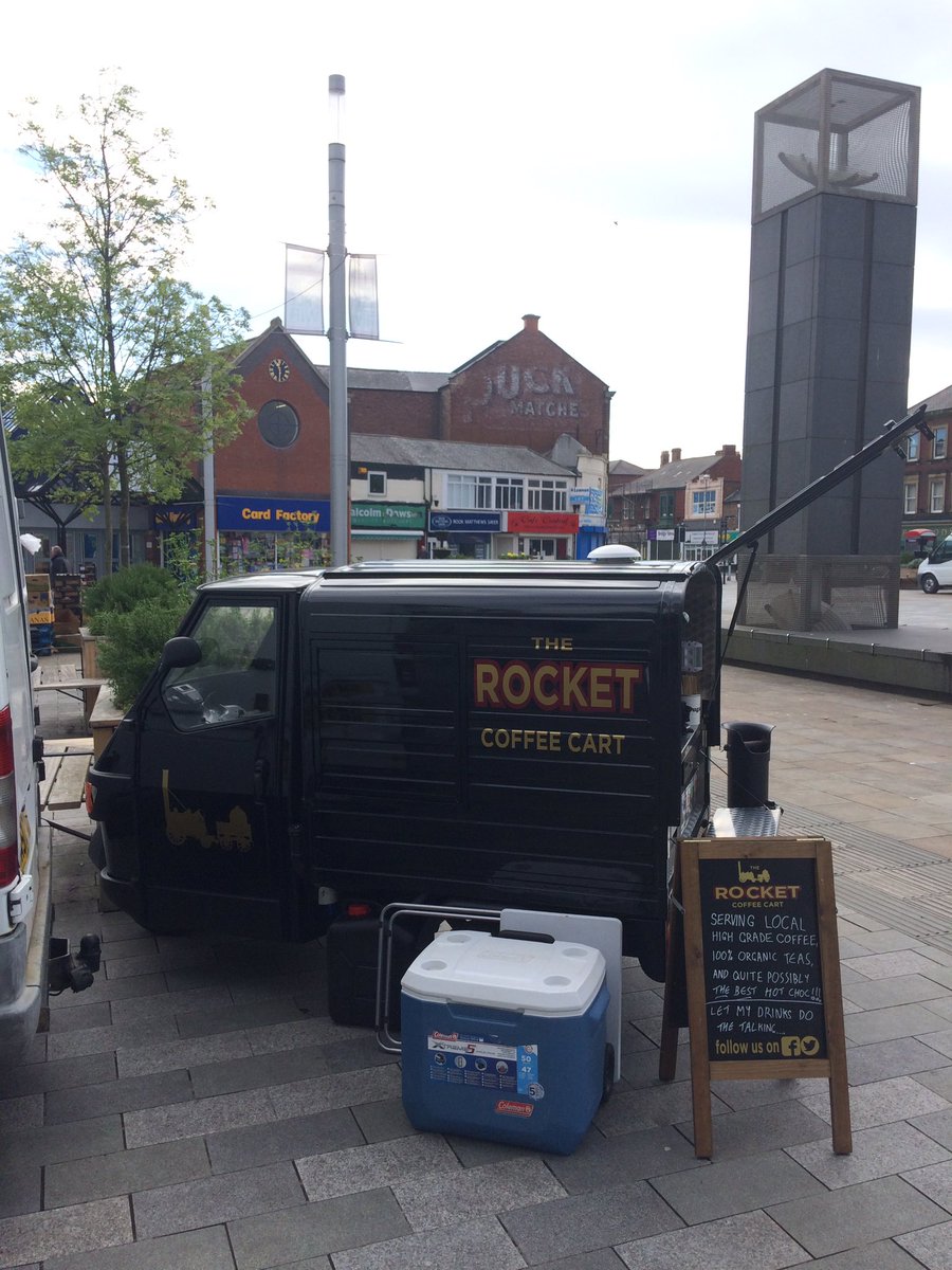 Rocket Coffee Cart tweet media