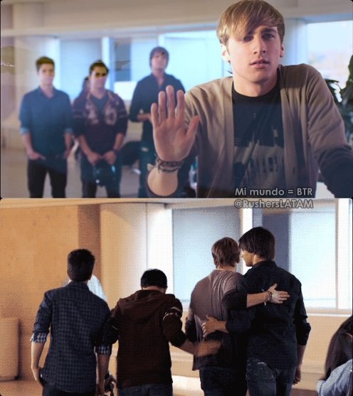 RushersLATAM's tweet photo. Por esos amigos que estuvieron, están, y estarán para apoyarte siempre. 💕 🙌 #5YearsOfWorldwide #BigTimeBreakUp #BTR https://t.co/PCV8hEo2eW