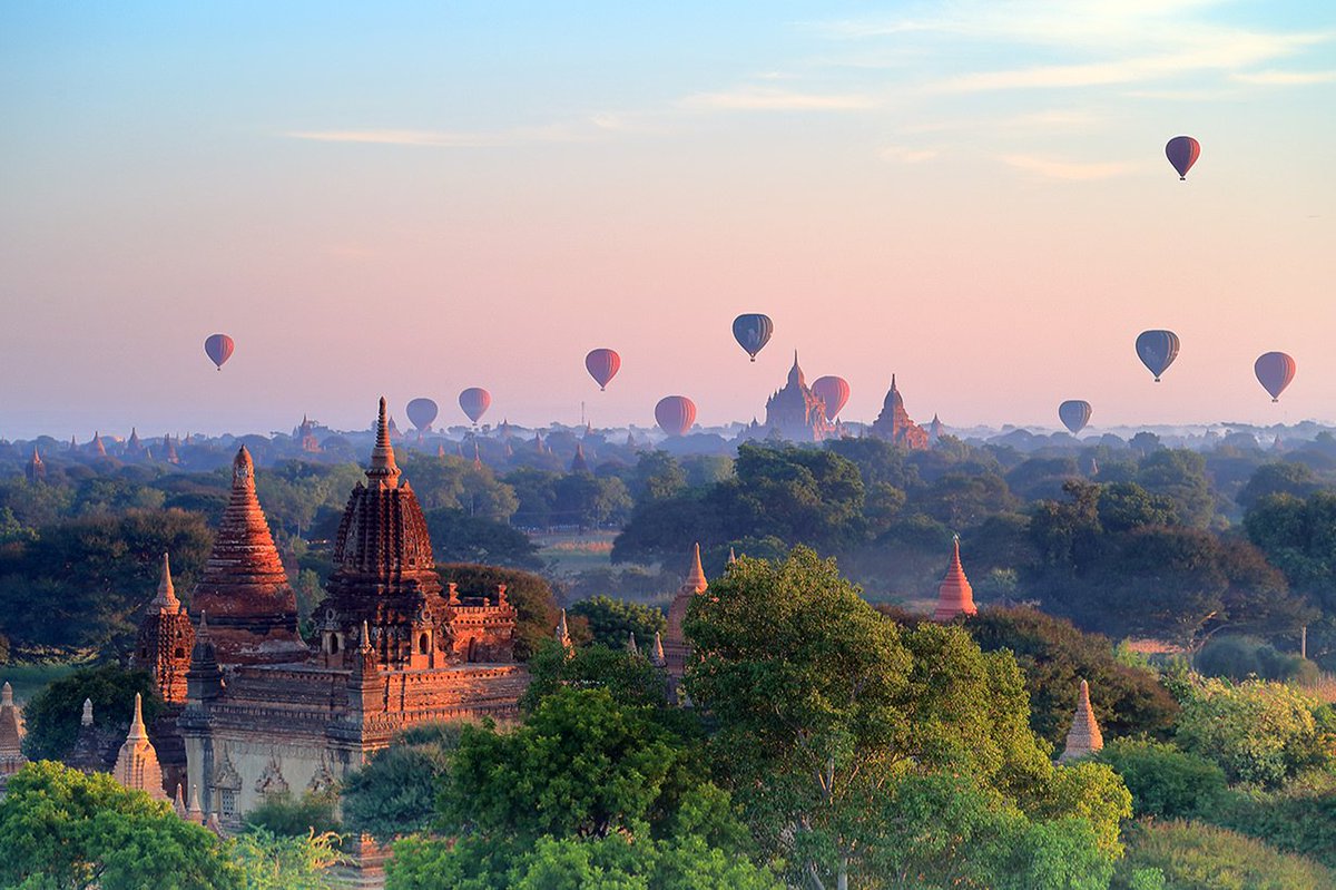Guide_To_Travel's tweet image. Bagan, Myanmar.