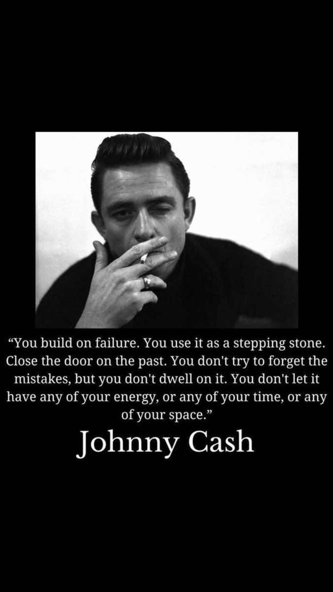 As leaders we must demonstrate the ability to appropriately address adversity. #ohedchat #leadupchat #JohnnyCash