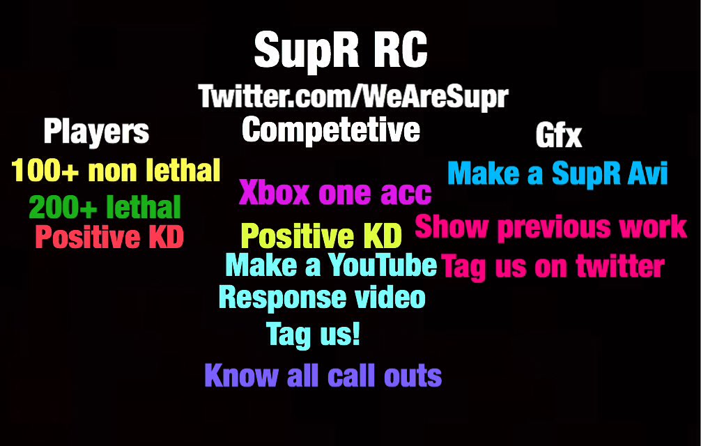 WeAreSupR's tweet image. #SupRRC