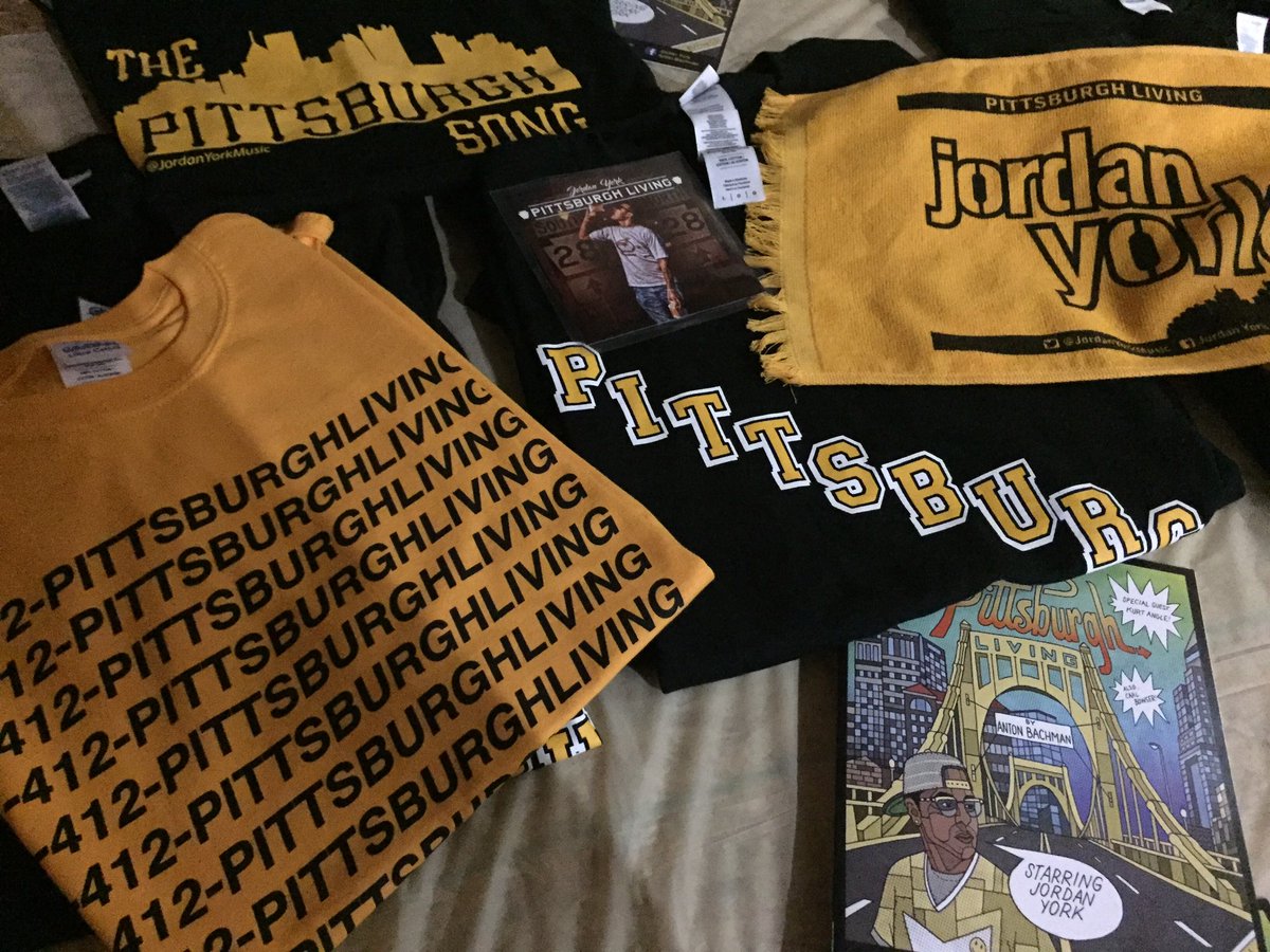So @JordanYorkMusic definitely has some of the best #merch. (&amp; @xphingazx is a big part of that). #Pittsburgh #412