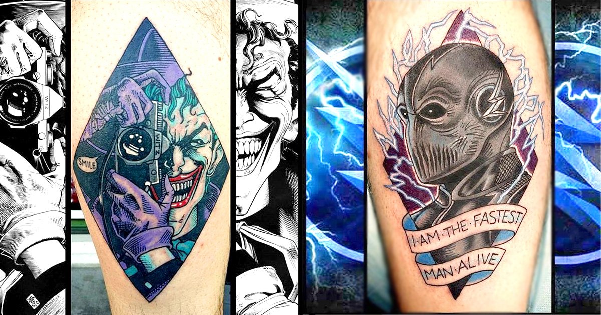 Awesome tattoo ideas | Comic book tattoo, Comic tattoo, Tattoos
