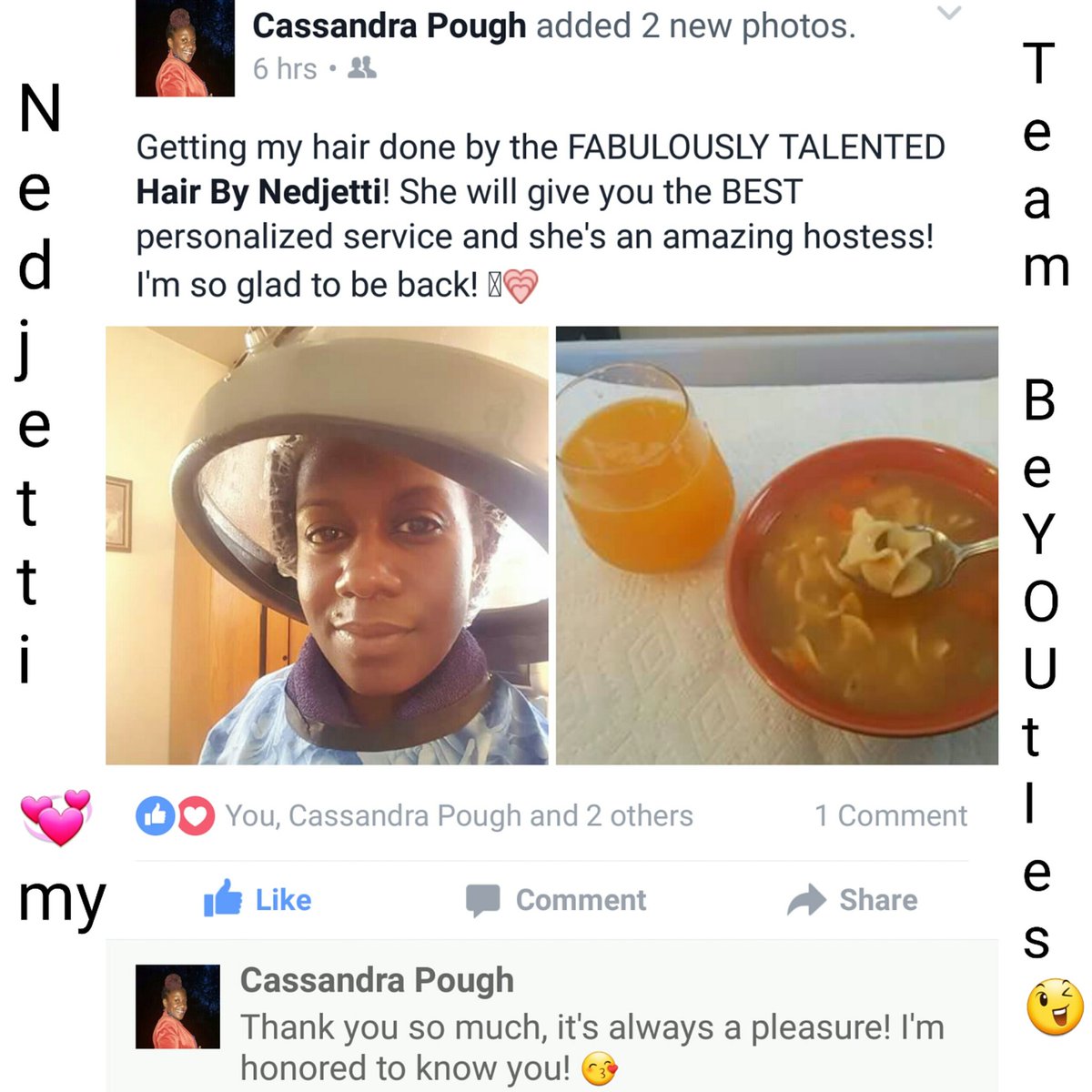 HairbyNedjetti's tweet photo. #Nedjetti ๐my #Naturalhair #TeamBeYOUties
โช #NaturalHairGURU of 25yrsโ Bloomfield #NJsalon https://t.co/aSA8P3KlH0 https://t.co/8L4IxXNw6e