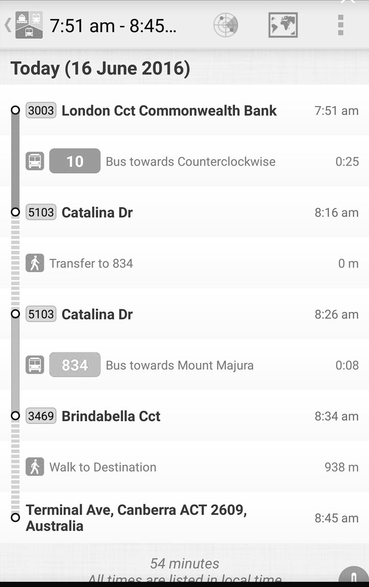 CanberraDavid's tweet photo. @tomrsnow @CanberraAirport people posted that nearly 1km walk if take #ACTIONBus. Not a good thing carrying bags. https://t.co/Dsp6lECuho
