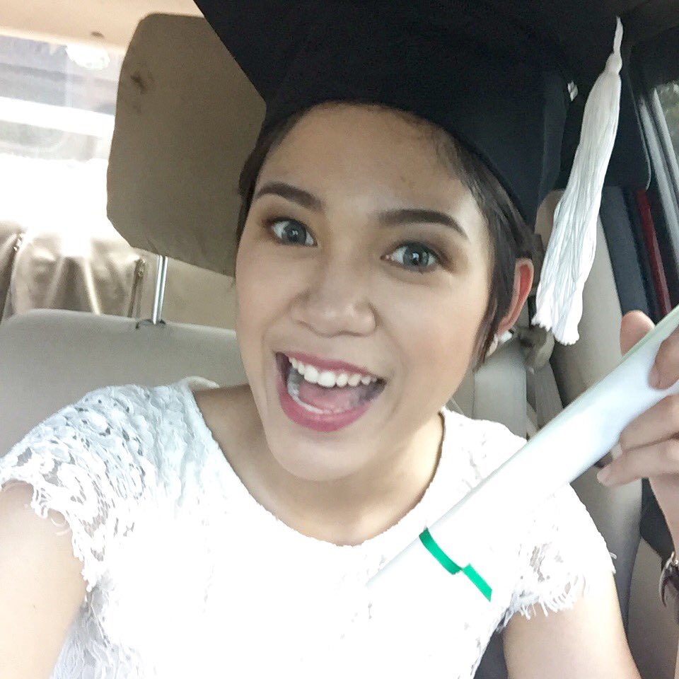 mikareyesss's tweet photo. Grad done! Off to SJA kitakits! Game later, support our team @F2LogisticsCM #F2LogisticsCargoMovers #AnimoF2 https://t.co/m9WLV7XxnG