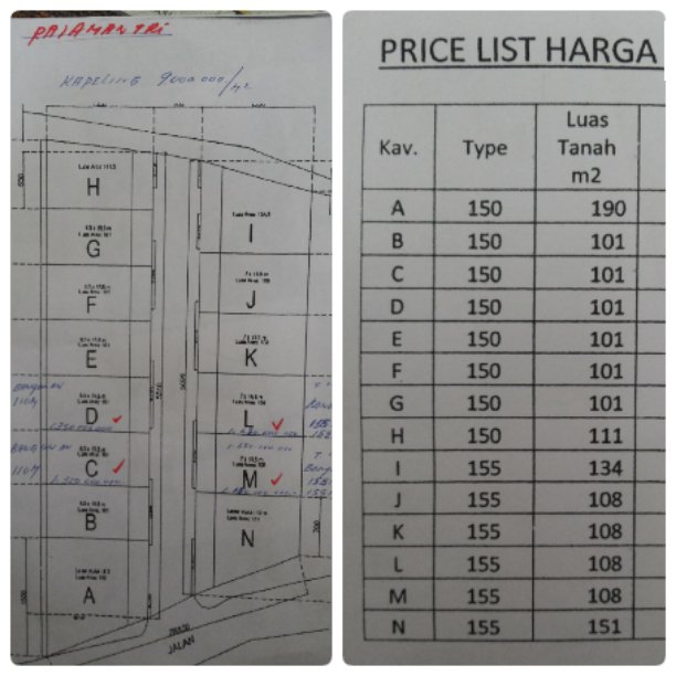 #Jual: Kav. di Jl. Rajamantri Bubat #Bdg sdh displit Ls. 101 s/d 190m2 SHM @Rp. 9jt/m2 Ada yg minat?