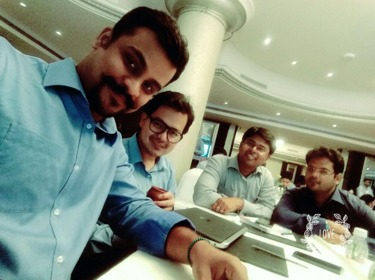 ankansaikia's tweet photo. A little bit of posing between the sessions just for memories sake! Induction coming to an end. #abglp2016 @abglp https://t.co/1yIfuKL0qD