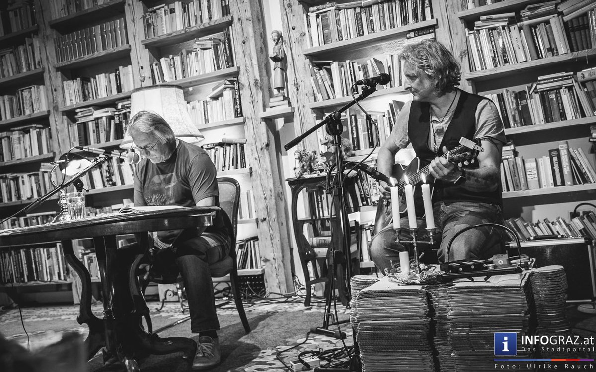 INFOGRAZ's tweet photo. https://t.co/xKzvwDMqAa #Bilder: Steirischer Literatur- und #Bluesabend - edition #keiper Graz - 16. Juni 2016 https://t.co/iBrUz5SIB7
