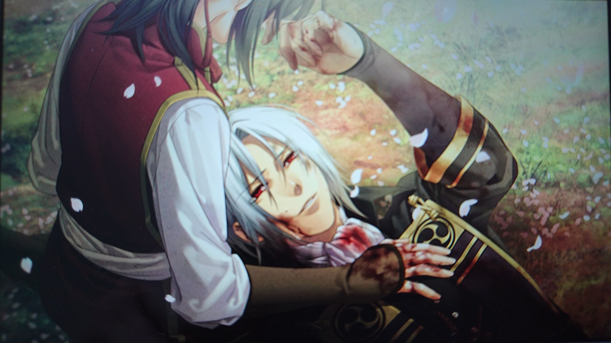 真桜 Tren Twitter 薄桜鬼真改華ノ章 土方ルートのスチルこれが1番すき