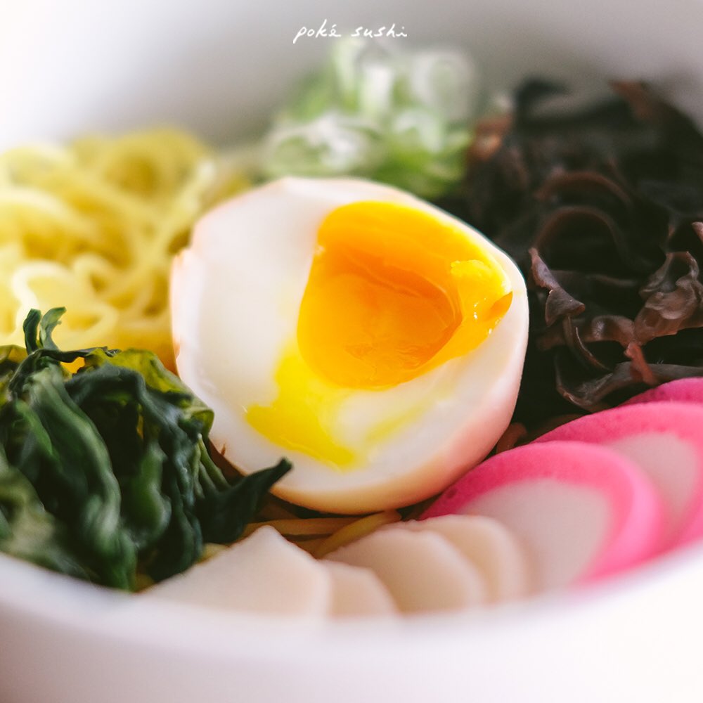 Hello Pokechan! Retweet if you are an egg yolk lover! Happy luncheon 😋