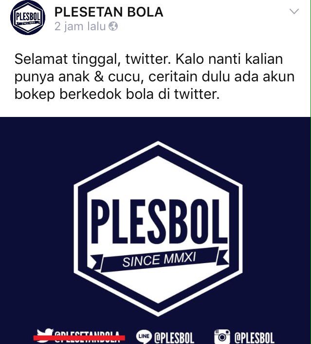 akhmad_mawardi's tweet photo. #SavePlesbol #savejomblo @_ALKAHFI @Cakram_Jialing https://t.co/N81lfCA58y
