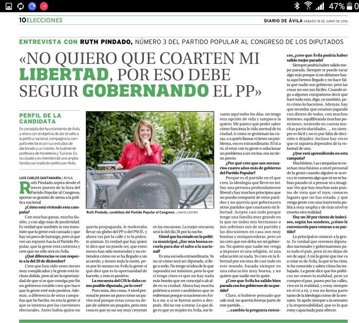 RuthRuthpindado's tweet photo. Mi entrevista de hoy. Bdías!!!! https://t.co/b1vSa5lQiV
