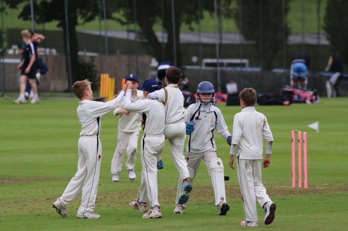 QEGSYorkshire's tweet photo. Double joy for @qegscc U11s @HMC_Org 6s. Cup &amp; Plate winners. Top day - thank you @woodhouse_grove @YorkshireCCC https://t.co/CZbMO2VySl