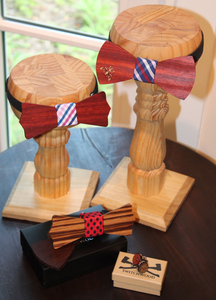 These <a href="/Switchwood/">SwitchWood</a> bow ties from the museum shop are a fun option for #FathersDay! To learn more call 202.686.8510.