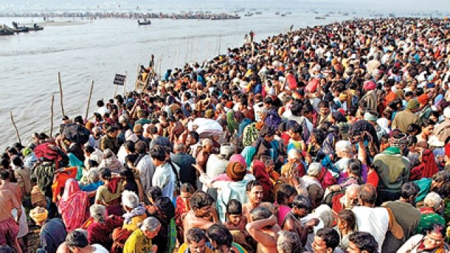 kashmirtourism's tweet photo. Dashar Maha Kumbh Celebrated After 75 Years. #JhelumRiver and #SindhStream in #Ganderbal District of J&K. #TTOT https://t.co/O0rVyOSWFs