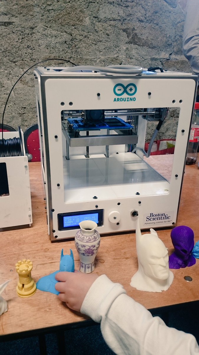 nearform's tweet photo. Some cool 3D printing!! #CP2016 https://t.co/BPuwr9zw4j
