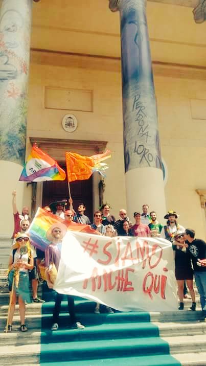CsDjango's tweet photo. Il giro #SiamoAncheQui continua per il centro di #Treviso insieme a @sancaveneta @pastafariani_it @trevisopride https://t.co/gy4vCt3PP6