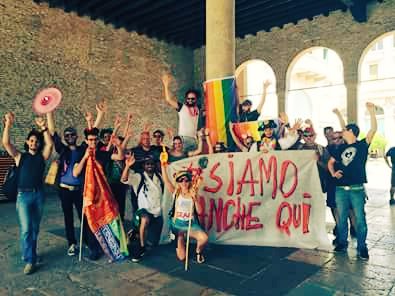 CsDjango's tweet photo. Il giro #SiamoAncheQui continua per il centro di #Treviso insieme a @sancaveneta @pastafariani_it @trevisopride https://t.co/gy4vCt3PP6