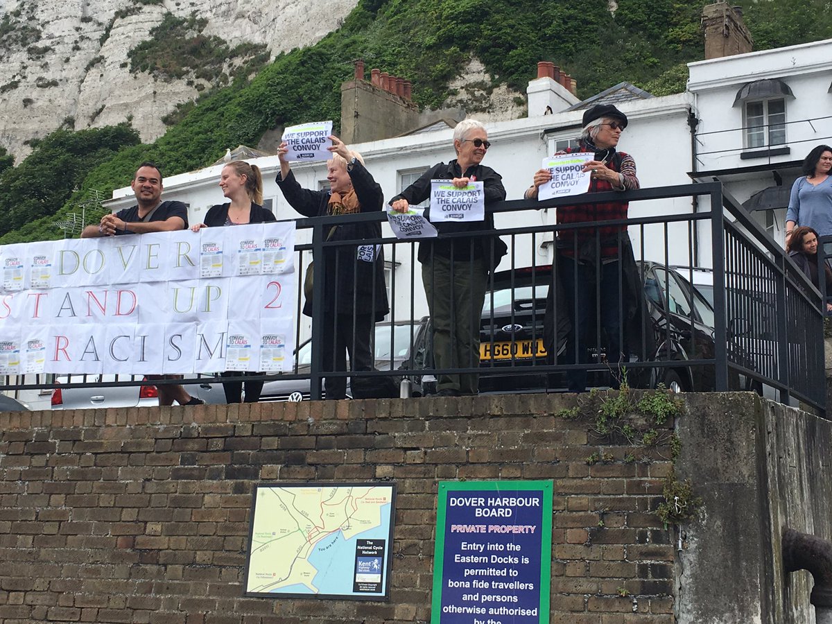 pplsassembly's tweet image. Lovely welcome from the residents of Dover supporting the Convoy #J18C2C #ConvoytoCalais #LiftTheBan