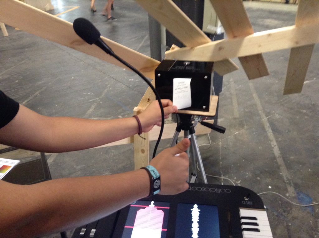 Get the recording of your #collidoscope performance home with <a href="/lgorithm/">victor loux</a> tape.pm !