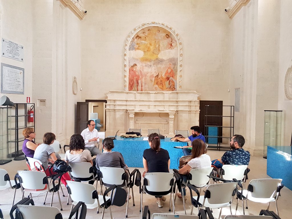 giocolonna's tweet photo. Qui al #ParcoArcheologicoManduria, fervono i preparativi. Con @Confguide c'è un Parco e tante storie da raccontare! https://t.co/d06uBSkC90