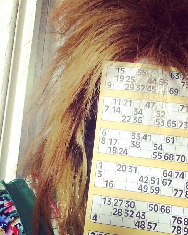 traceycollinsss's tweet photo. Celebrating life today at Steamy Bingo! #bingoface @CandlemakerPub https://t.co/AHwlBdoqDU