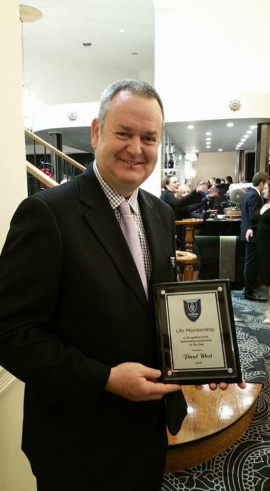 Congrats Paul 'Papa' West on earning life membership. True Legend!!!