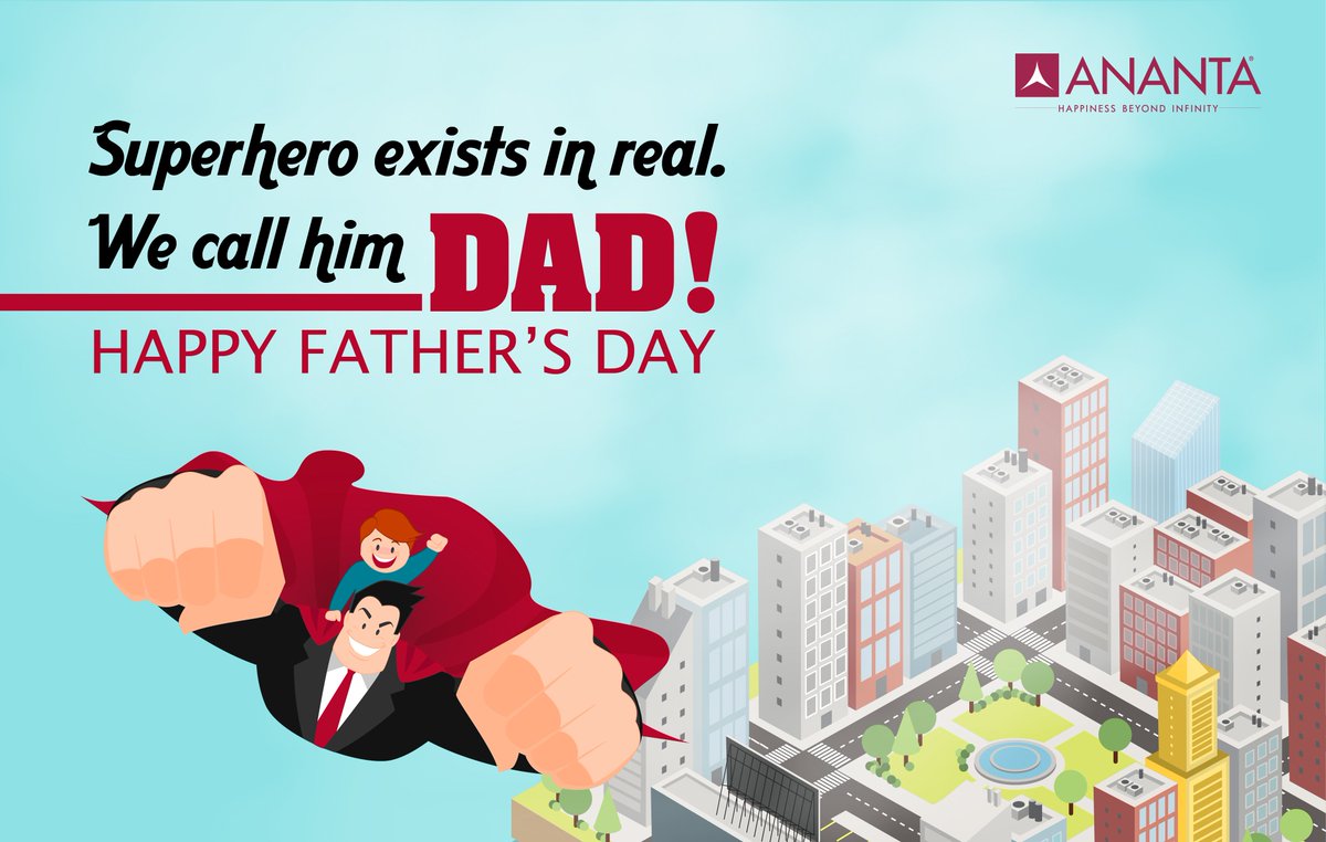 anantabuilder's tweet image. Ananta Builders wishes #HappyFathersDay to all those dads out there!

#FathersDay