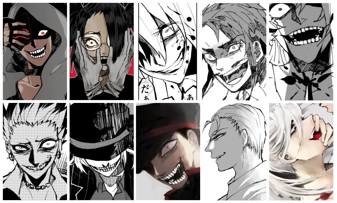 #笑顔の絵でその人の性格がわかるらしいので当ててみてくれ 