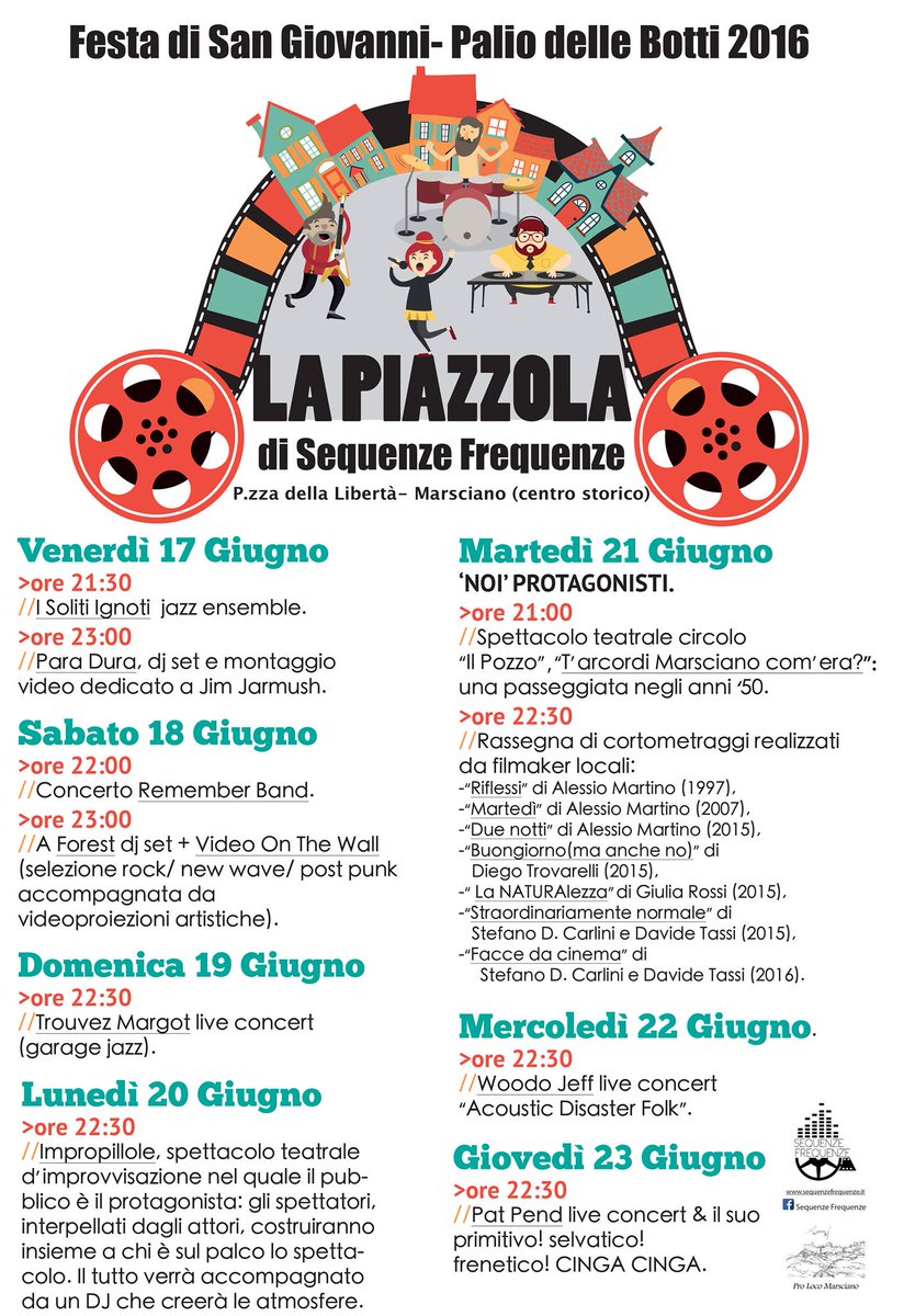 seqfrequenze's tweet photo. Vieni a trovarci in Piazzola: tutte le sere! #scoprilapiazzola #paliodellebotti https://t.co/bJPUAibo5M https://t.co/sjqagA6qAl