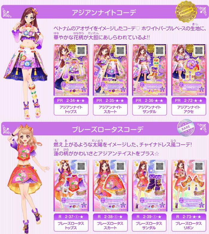 アイカツ！ 海外版ブルーロマンスコーデ