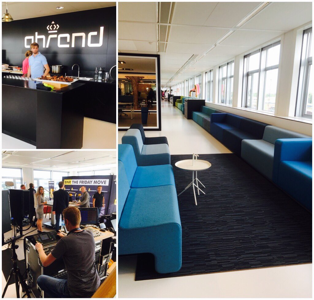 Nog steeds zo onder de indruk van <a href="/Ahrend/">יוני ארנד</a> Amsterdam... Wat een kantoor 😍 #InnovationLAB
#BNR #TheFridayMove